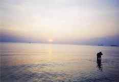 Sunset on Pangan